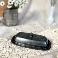 Vintage 1946美國Oneida Tudor plate鍍銀奶油盤/飾品收納盒