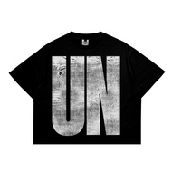 Underhated | Boxy Cut T-Shirt | Dyras Cooling Tech Material | Black Obsidian Color Futuristic Box Si