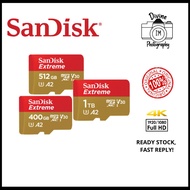 SanDisk Extreme Class 10 Micro SD Card 4K A2 V30 160MBS 400GB 512GB 1TB