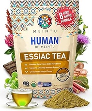 MEINTU Organic Essiac Tea 8 Herb Powder Formula Sheep Sorrel with 20% Root - 4 oz Stand-Up Airtight