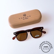 แว่นตากันเเดด แว่นตาทรงวินเทจ แว่นกันแดดกัน UV400 แบรนด์ Canaan  #5433