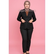 Jaz Blazer Jacket for Women's Work | Women's Formal Blazer for Office Work
