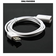 ONLYGOODS 1M-3ft USB 2.0 White  Electronic Male To Female Cord