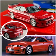 Nissan Skyline GTR R33 400R Red LV-N305b Scale 1:64 Tomytec Brand
