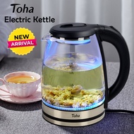Electric Kettle Toha 1.8L fast boiling one click kitchen electric kettle