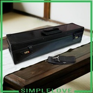 [Simple] Secure Aluminum Knives Case with Handle and Slots Chef Knives Block Organizer for Home Cook