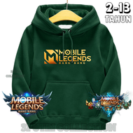 Sweater Anak Laki Laki Keren Jaket Hoodie Game ML Mobile Langends Anak Usia 7 8 9 10 11 12 13 Tahun