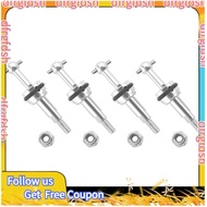 【D&F】4Pcs Metal CVD Universal Joint Shaft with M2 Nut for  K969 K989 K979 P929 1/28 RC Car Upgrades 