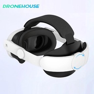 Head Strap for Meta Quest 3/Quest 3S VR Adjustable Comfortable to Wear Headset Elite Strap for Oculu