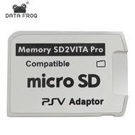 DATA FROG Ps Vita Memory Card Adapter For PS Vita Game Adapter System 3.60 Micro SD Card Slot Adapter 3.60 System SD Card 2023