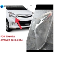 （FT）1PCS  ONE SIDE  FOR Toyota avanza 2012 2013 2014 headlamp cover cap / replacement head lamp light lens /head lamp lens