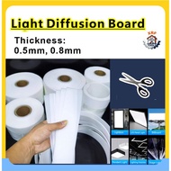 Light Diffusion Board High Transparency Lighting Board Transparent Sheet Diffusion Board Light Box S