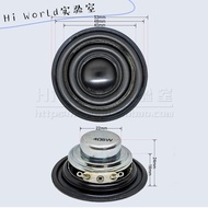 4R5W 53mm Suspended Speaker Aluminum Anti-dust Cap 16-Core Dual Magnetic 4 Ou 5W Bluetooth Speaker F
