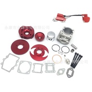 49CC60CC 80CC Kit Pengubahsuaian Enjin Kereta Sukan Kecil Set Omboh Silinder Pemasangan CNC Termasuk