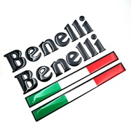 2Pcs Motorcycle 3D Resin Gel Badge Sticker For Benelli Leoncino800 752S BJ600GS TNT600i 502C Leoncin