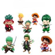 One Piece Figure - Collection of Luffy AI Zoro AI Models 15cm High - One Piece Figure - With Color B