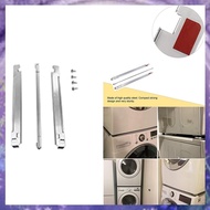 Y3Laundry Stacking Kit Chrome Steel Fit for Washers and Dryers Replacement Parts