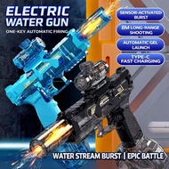 Electric Gel Blaster｜ Electric Water Gun Toy | Dynamic Recoil | Transparent Design