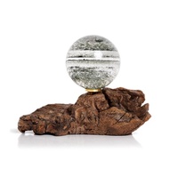 【正佳珠寶】 綠幽靈 頂級異象千層水晶球 57.4mm 綠幽靈水晶球