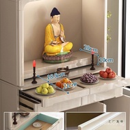 Modern Altar Cabinet Buddha Shrine Cabinet Modern Altar Table Home Light Luxury Altar Living Room Of