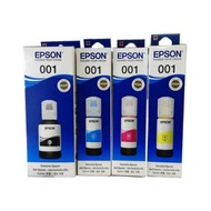 หมึกพิมพ์ EPSON 001 BK C M Y 4สี 1ชุด