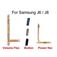 Power On Off Button Flex Out Side Volume Key Flex For Samsung Galaxy J6 J8