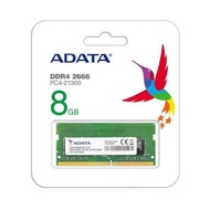 ADATA RAM For NOTEBOOK(แรมโน้ตบุ๊ค) รุ่น (AD4S266638G19-R) SODIMM DDR4-8GB/ Buss 2666MHz -CL19(1024x8)/1.2V/Limited Lifetime Warranty