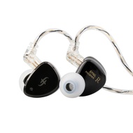 SIMGOT EM6L  Hybrid Driver In-ear Monitor HiFi IEM Earphone with Detachable OFC Silver Cable for Mus