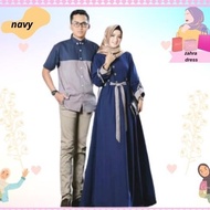 Alwa Promo Special Renada Couple Gamis Muslim Cp Edisi Lebaran Bj