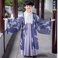 Hanfu Children's Prince Ancient Immortal Primary School Students Chinese School Uniform Tang Boy's J