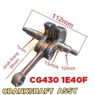 BG430 Crank shaft Kruk As Kro As Bandul Mesin Potong rumput Kapal Bor tanah PTPN BG 430 CG 430 krisb