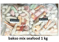 baso mix seafood 1 kg / bakso steamboat cedea olahan ikan campur 1kg