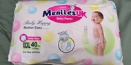 🈹急放優惠 Meniies UK 嬰兒拉拉褲 XXXL碼 40片裝