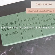 SFS - floral foam basah / oasis basah / foam bunga asli/ foam bunga oasis/oasis spring /floral foam 