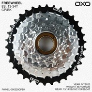 Sprocket 7/8/9 Speed Gear Belakang Freewheel Sepeda Drat Ulir Oxo