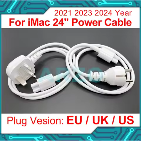 New A3247 A3137 Power Adapter Cable For iMac 24" M1 M3 M4 A2438 A2439 A2874 A2873 A2290 A2388 Power 