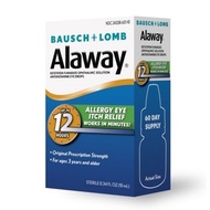 [USA]_Bausch  Lomb Bausch and Lomb Alaway Antihistamine eye Drops for Eye Itch Relief 10mL(1 Box Onl