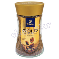 Tchibo Gold Selection Instant Coffee 200g | Rich Arabica Whole Bean Mix | Intense Aroma
