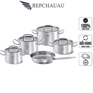 Fissler Original Profi German Pot Set, For All Types of Stoves, Made In Germany, Bepchauau