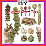 Natural Chew Molar Stick Timothy Lollipop Timothy Timothy Apple Stick Woven Straw Grass Rabbit Chew