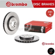 BREMBO จานเบรคหลัง VOLVO S60 V70 (R2.5 T AWD) (HC) 98 / 330MM รหัส 09 8615 11 / ราคา 1คู่
