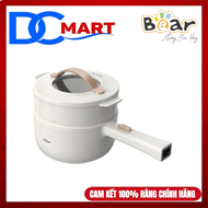 Nồi lẩu điện đa năng 1.6 lít Bear DRG-E15P2 - 2 tầng kèm xửng hấp chống dính điều chỉnh nhiệt - Bảo 