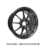 【Installation Available】AOW TC105X FLOW FORMING 18 INCH 18x8.5 5x113 ET44 TITAM READY STOCK SPORT RI