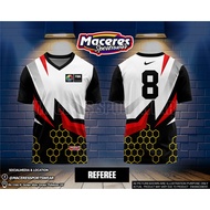 [Free Custom Name & Number]FIBA Basketball Referee jersey