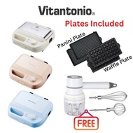Vitantonio Waffle/Sandwich Baker/Maker With Free Wireless Hand Mixer/Food Blender/Egg Beater
