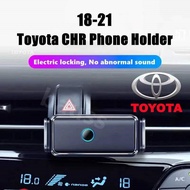 Toyota Electric Car Phone Holder for 2018 2019 2020 2021 CHR CH-R 360° Adjustable Car Mount Metal Phone Holder car accessories