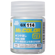 Mr Color GX114 Super Smooth Clear (Flat) - 18ml