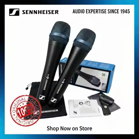 Original Microphone Sennheiser E945 2PCS Professional Wired Dynamic Heart-shaped Vocal Microphone Ha