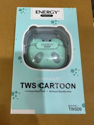 หูฟังบูลทูธ ลายหมีแพนด้า Panda Tws 09 Energy Bluetooth stereo หูฟังลายการ์ตูน  หูฟังไร้สาย 5.0 ใส่พอดีหู earbudsลายน่ารัก  หูฟังบลูทูธ หูฟังไร้สาย Bluetooth 5.0 ❤️ เสียงเบสแน่น หูฟังสเตอริโอ  แบตอึด เชื่อมต่อได้ไกล Earbuds Earphones