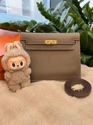 Hermès🌟kelly danse 大象灰金 evercolor皮 stamp W